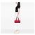 Borsa Louis Vuitton Epi Soufflot rossa Rosso - vista 6