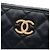 Borsa Bowling Satchel Chanel Mini CC in Pelle di Agnello Matelassé Nera Nero - vista 5