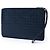Clutch Double Flat in vitello con Anagramma impresso blu LOEWE - vista 2