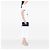 Clutch Double Flat in vitello con Anagramma impresso blu LOEWE - vista 5