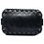 Borsa Bowling Chanel in pelle d'agnello matelassé bubble nera Nero - vista 3