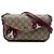 Borsa a tracolla Gucci GG Supreme Ophidia beige con stampa gatto