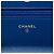 Bolsa Chanel 19 Wallet On Chain em pele de cordeiro acolchoada azul - vista 5