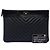 Clutch Chanel Medium Chevron Caviar Mademoiselle O Case Nera Nero - vista 7