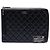 Black Chanel Large Aged Calfskin Reissue 2.55 Pouch with Handle Clutch Bag - view 7