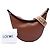 Borsa Luna Hobo piccola in pelle marrone LOEWE - vista 7