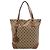Borsa Tote Gucci GG Canvas GG Charm Beige