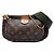 Borsa Louis Vuitton Monogram Multi Pochette Accessoires Marrone