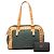 Borsa a tracolla in denim con borchie blu Fendi - vista 7