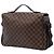 Borsa Satchel Louis Vuitton Damier Ebene Broadway Marrone - vista 2