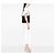 Baguette Borsa a tracolla Fendi Canvas FF Marble Mamma Forever Blu - vista 6
