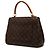 Borsa Louis Vuitton Monogram Cluny MM Marrone - vista 2