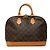 Bolso de mano Louis Vuitton Monogram Alma PM Marrón Castaño