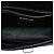 Clutch da polso Prada in Saffiano nero con borchie e chiusura push lock - vista 4
