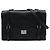 Double Borsa a tracolla Prada Lux Calf con patta doppia nera Nero