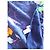 Foulard in seta Christian Dior stampa floreale Rosa Bianco Blu Verde Arancione Porpora Giallo - vista 4