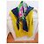 Foulard in seta Christian Dior stampa floreale Rosa Bianco Blu Verde Arancione Porpora Giallo - vista 8