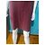Vestido corto de seda burdeos Ikks - vista 2