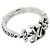 Anello Monogram Flower da donna Louis Vuitton Argento