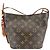 Bucket Borsa a secchiello Louis Vuitton Monogram All-In BB da donna Marrone - vista 2