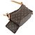 Bucket Borsa a secchiello Louis Vuitton Monogram All-In BB da donna Marrone - vista 3