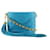 Borsa a tracolla Mini Chain Chanel Blu Turchese
