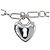 Bracciale con ciondolo Heart Lock Tiffany & Co. - vista 5