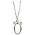 Hermès Collana lunga con pendente Hermes Mole de Brides Silver - vista 3