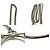 Hermès Collana lunga con pendente Hermes Mole de Brides Silver - vista 5