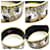 Hermès Bracciale Hermes Enamel GM Oro - vista 3