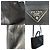Borsa Tote Prada in pelle Saffiano nera Nero - vista 5