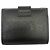Prada Saffiano Tab Bi-fold Compact Wallet Black - view 2