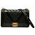 Borsa a tracolla Chanel Boy 25 V-Stitch Chevron Nero
