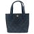 Borsa Tote Chanel Wild Stitch Coco Mark Nero