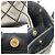 Borsa Tote Chanel Wild Stitch Coco Mark Nero - vista 6