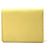 Miu Miu Madras Leather Mini Wallet Golden - view 2