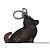 Louis Vuitton Monogram Portefeuille Animal Dog Keychain - vista 2