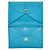 Hermès Porte-cartes Hermes Calvi en cuir bleu - vue 6