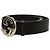 Cintura Gucci Interlocking G GG Logo Buckle Nero Argento - vista 2