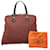 Hermès Hermes Sac Ybou PM Tote Bag Marrone Rosso Bordò - vista 11