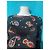 KOOKAÏ Top negro con estampado paisley y estrellas Multicolor - vista 2
