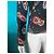 KOOKAÏ Top negro con estampado paisley y estrellas Multicolor - vista 3