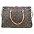 Louis Vuitton Pallas Tote Monogram Canvas with Leather MM Marrone - vista 2