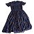 Abito Midi Tommy Hilfiger Paisley Blu e Arancione Verde Blu scuro