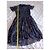 Abito Midi Tommy Hilfiger Paisley Blu e Arancione Verde Blu scuro - vista 9