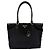 Prada Triangle Logo Tote Bag Schwarz