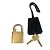 Prada Esplanade Bicolor Schultertasche Schwarz Khaki - Ansicht 10