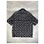 Camicia Louis Vuitton Denim Nero Ricami Monogram All-Over Taglia M Grigio Grigio antracite - vista 2