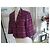 Alain Manoukian Giacca corta a righe Rosa Rosso Beige Verde Porpora - vista 3