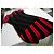 Kenzo Abito midi bicolore Nero Rosso - vista 7